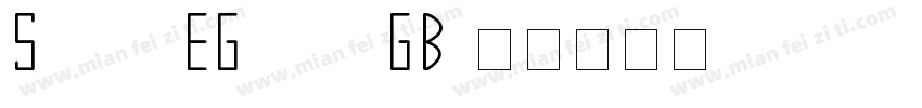 SungtiEG lltra GB字体转换